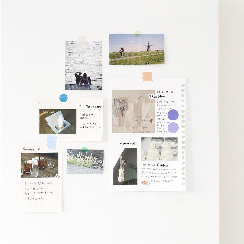 Usage example - Indigo Mind Snap 100 Paper Stickers Pack