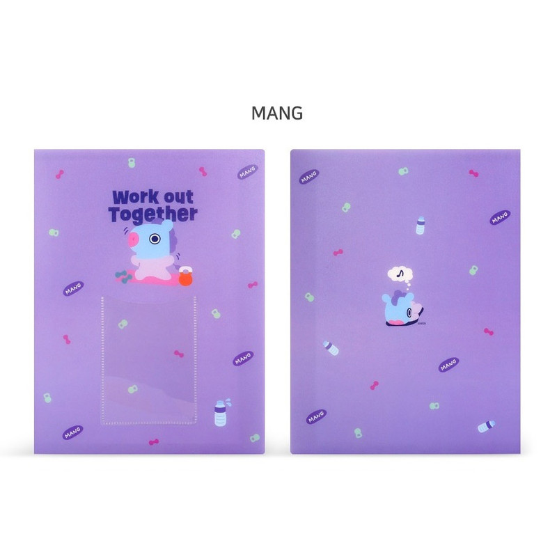 MANG - BT21 Home All Day Slip In Pocket Photo Card Album MANG - BT21 Home All Day Slip In Pocket Photo Card Album