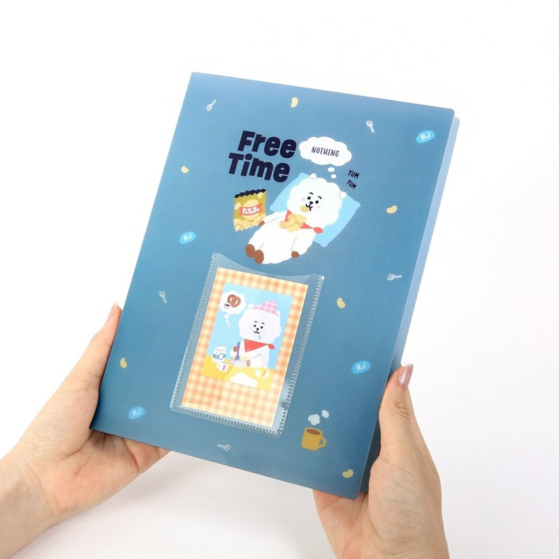 Usage example - BT21 Home All Day Slip In Pocket Photo Card Album Usage example - BT21 Home All Day Slip In Pocket Photo Card Album