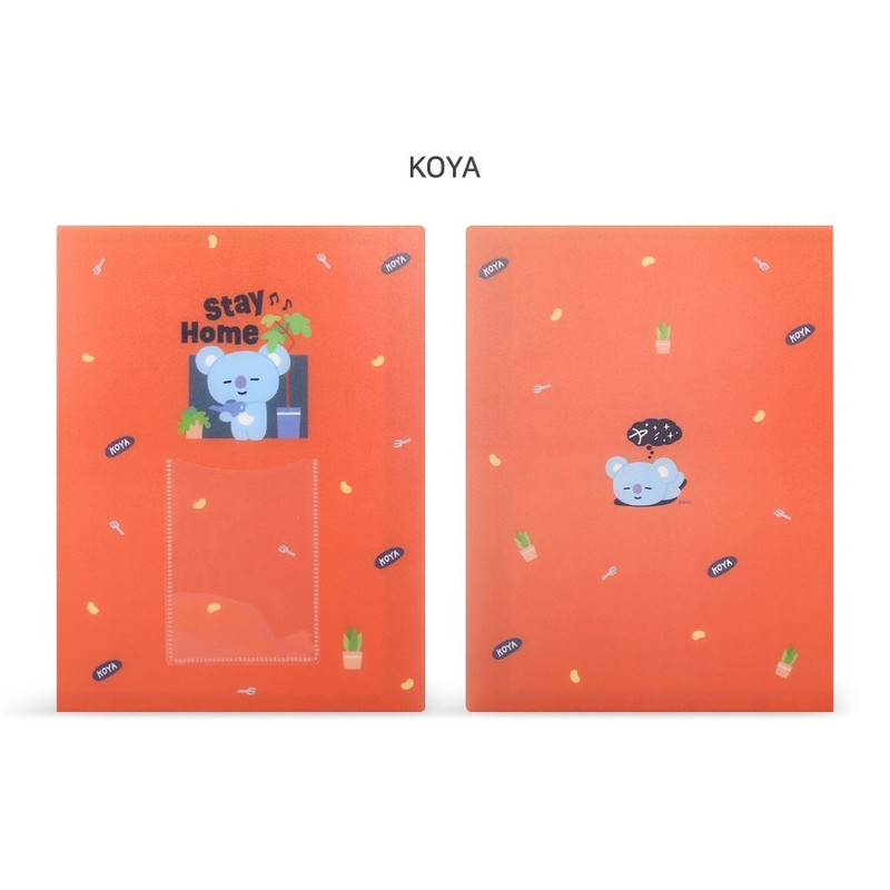 KOYA - BT21 Home All Day Slip In Pocket Photo Card Album KOYA - BT21 Home All Day Slip In Pocket Photo Card Album