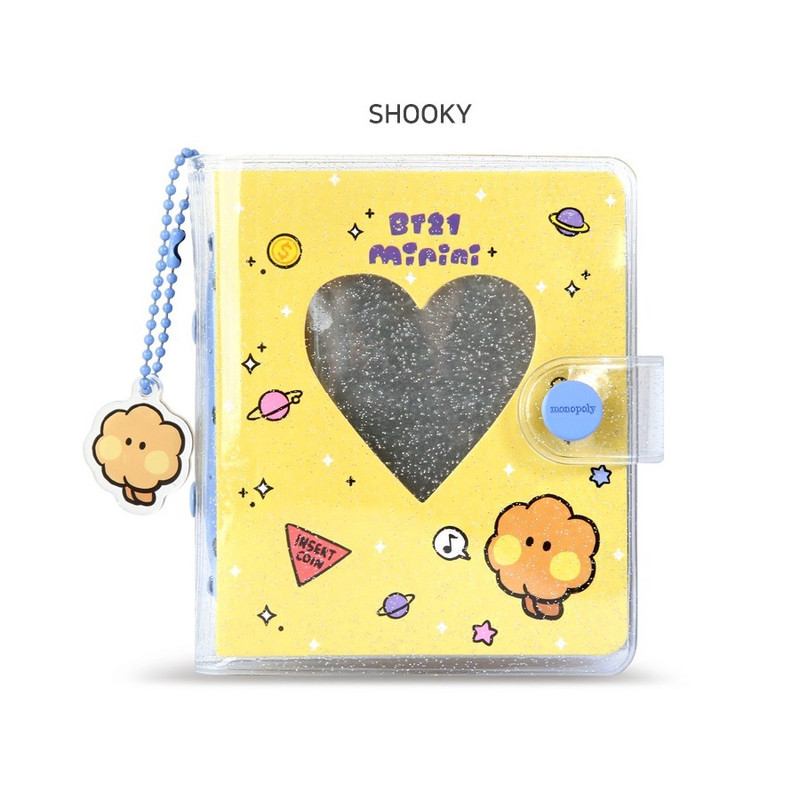 SHOOKY - BT21 Minini 3-ring Slip In Pocket Photo Card Album