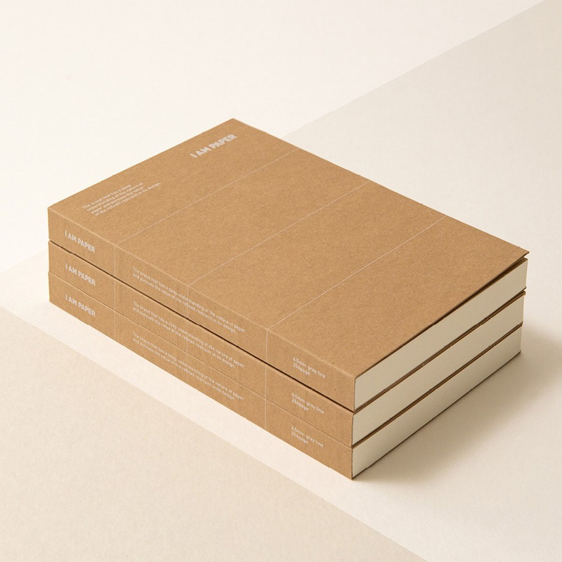 Ardium Kraft I Am Paper Premium Lined Notebook Ardium Kraft I Am Paper Premium Lined Notebook