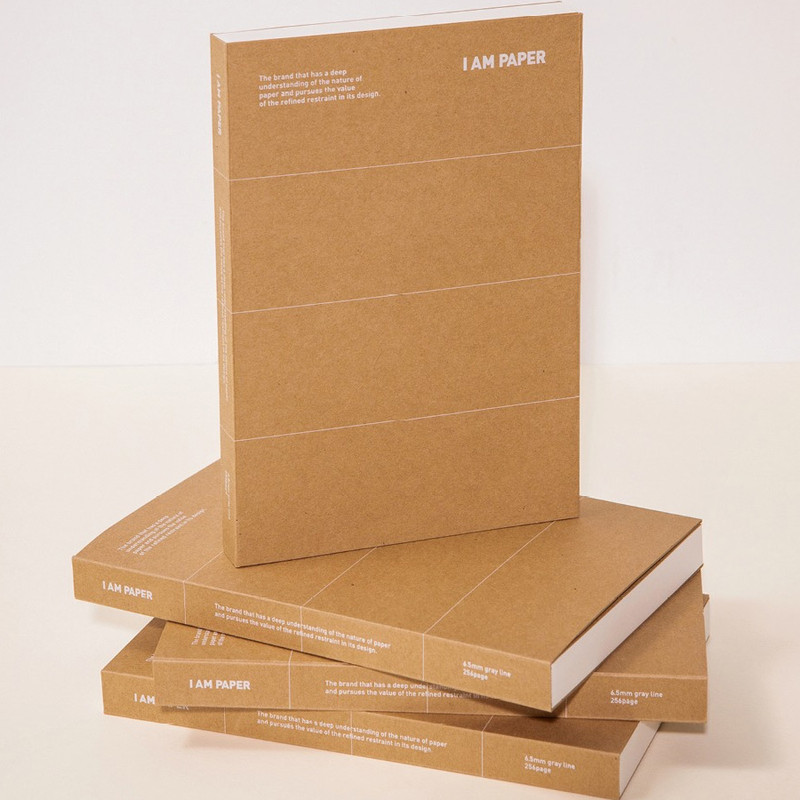 Ardium Kraft I Am Paper Premium Lined Notebook Ardium Kraft I Am Paper Premium Lined Notebook