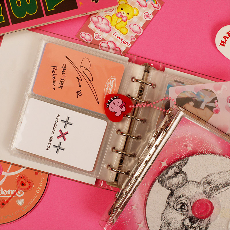 Usage example - Lover's Record 6-Ring Instax Mini Photo Album Usage example - Lover's Record 6-Ring Instax Mini Photo Album