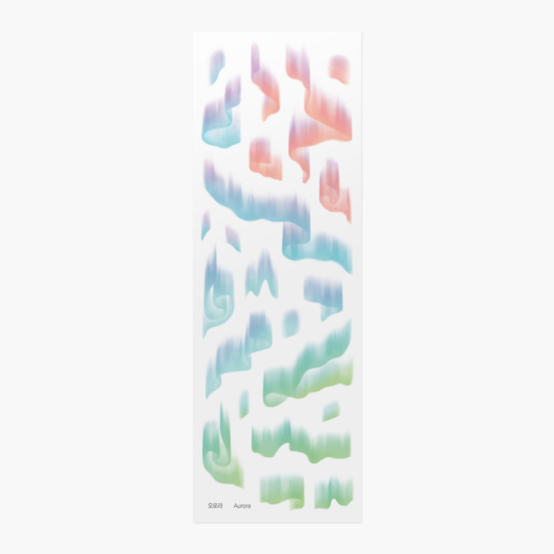 Appree Aurora Nature Clear Sticker