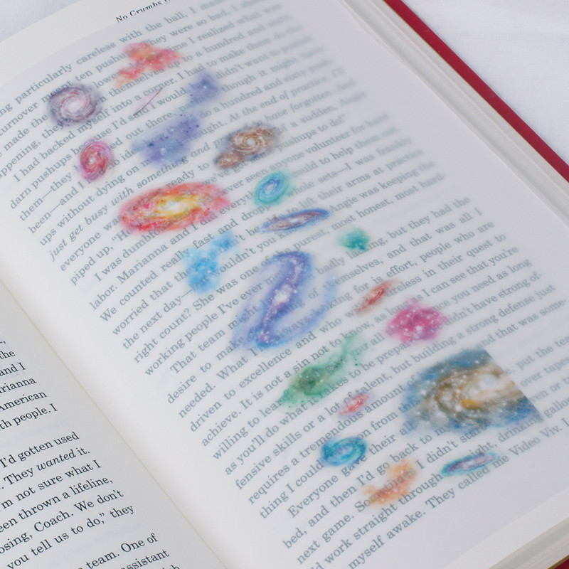 Appree Galaxy Nature Clear Sticker Appree Galaxy Nature Clear Sticker