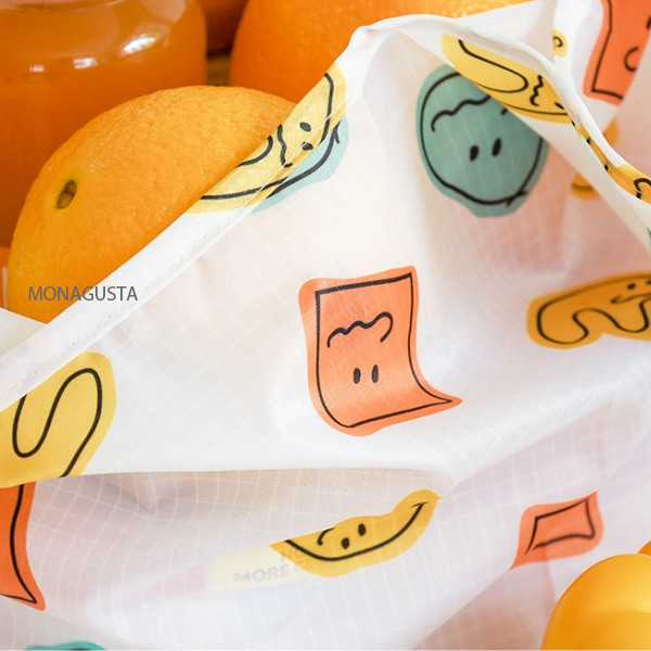 MonagustA - ROMANE MonagustA Foldable Medium Shopping Reusable Bags