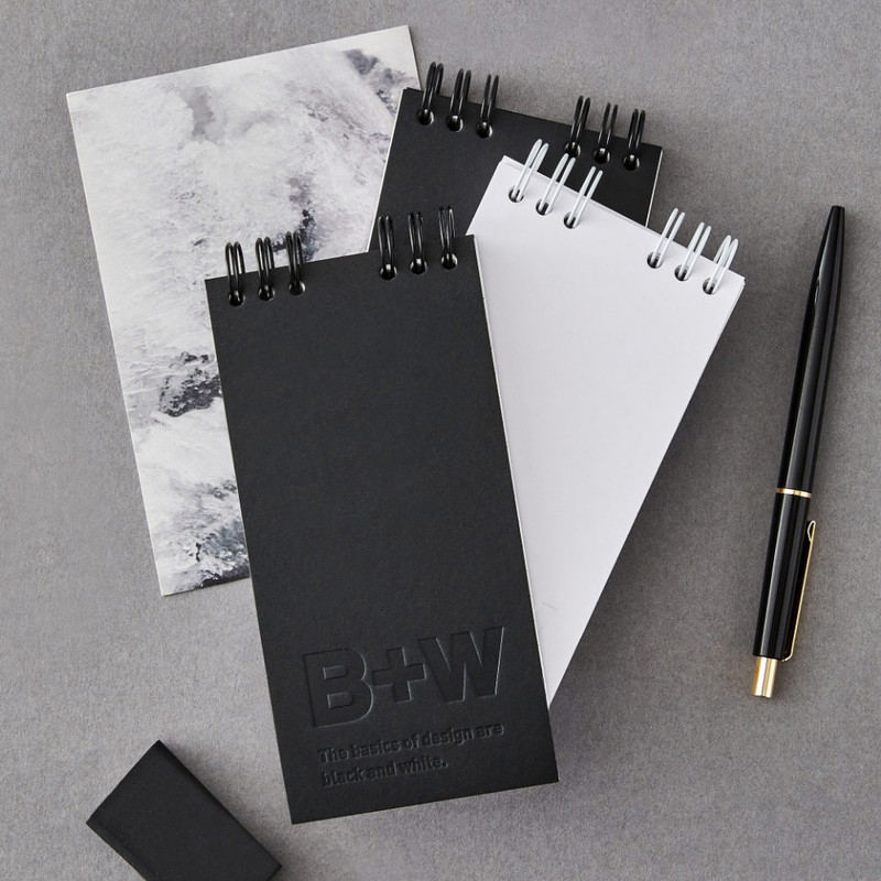 Ardium B+W Handy Wirebound Lined Notepad Ardium B+W Handy Wirebound Lined Notepad