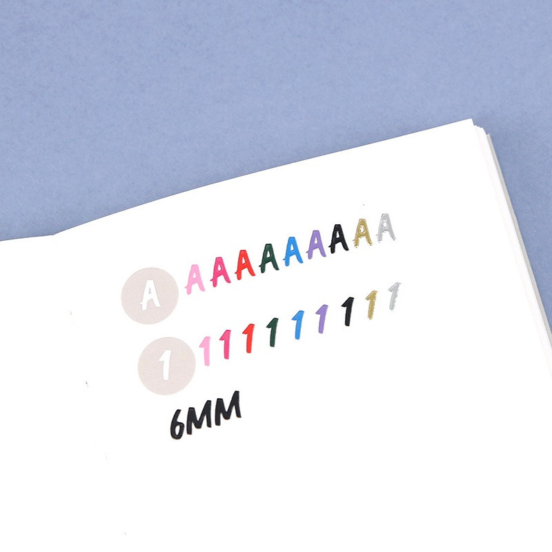 Font height - Calligraphy Alphabet Number Sticker Pack Font height - Calligraphy Alphabet Number Sticker Pack