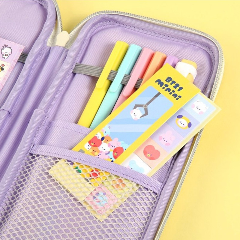 Usage example - BT21 Sticky Index Bookmark Notepad Set Ver2 Usage example - BT21 Sticky Index Bookmark Notepad Set Ver2