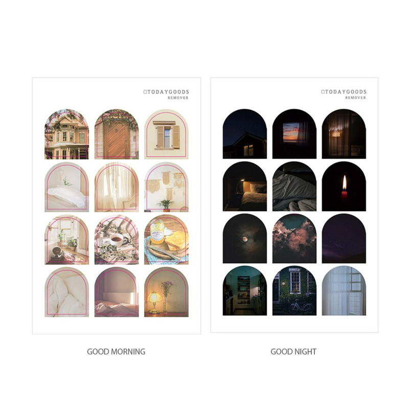 Option - Todaygoods Arch Removable Stickers