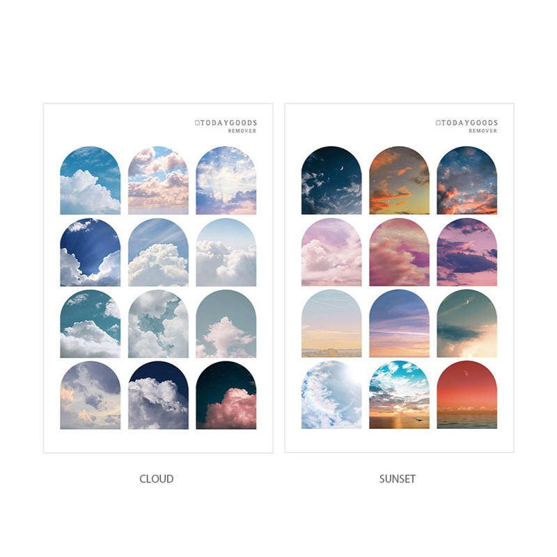 Option - Todaygoods Arch Removable Stickers