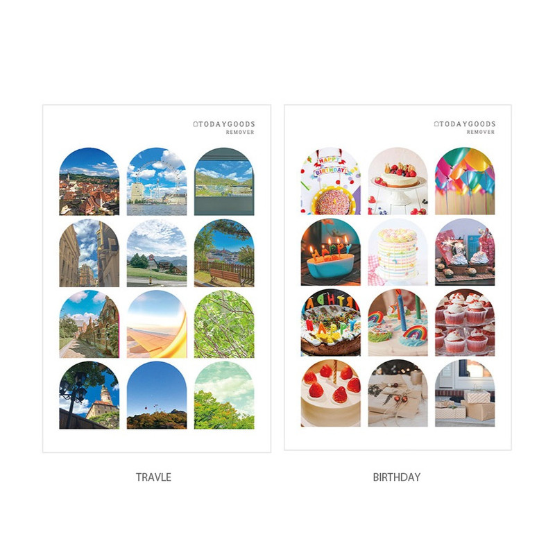 Option - Todaygoods Arch Removable Stickers Option - Todaygoods Arch Removable Stickers