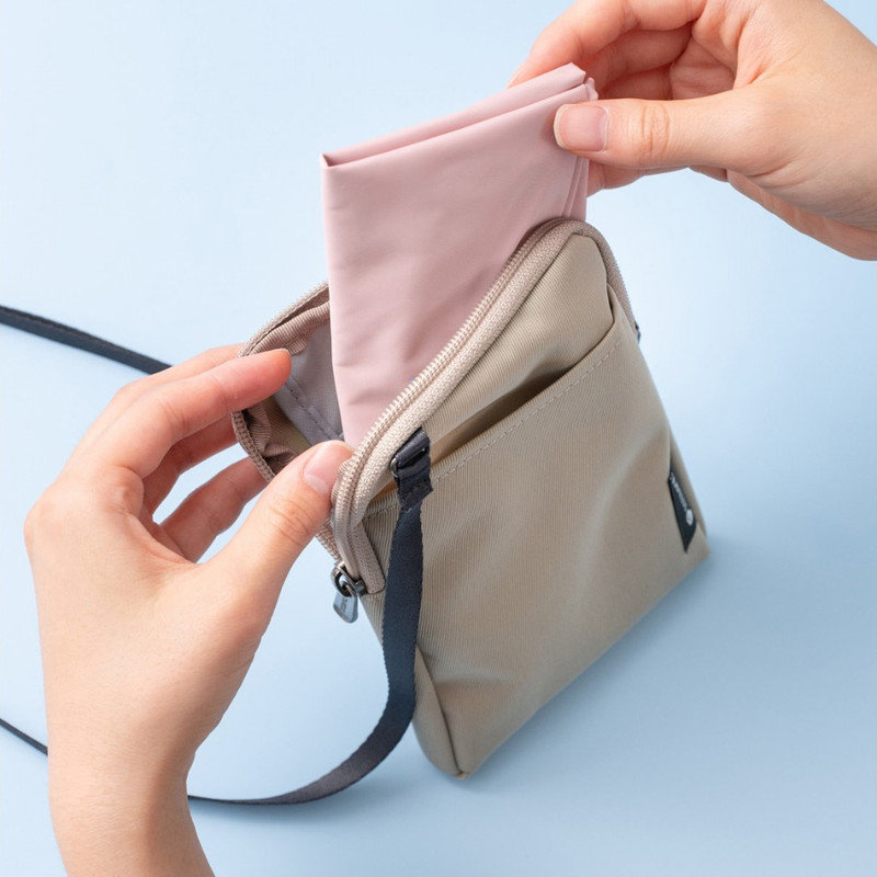 Easy to carry - Byfulldesign Light daily Long shoulder bag