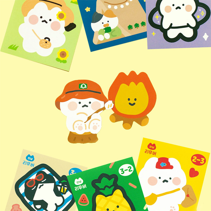 Anyang Kitty Daily Life Removable Waterproof Sticker Ver.2