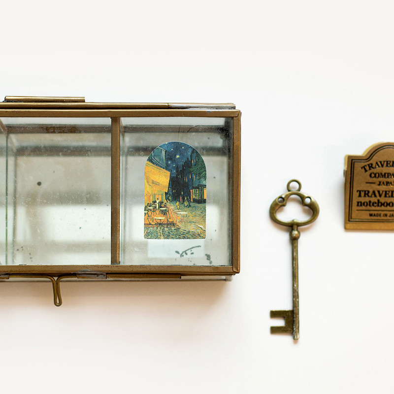 Usage example of Classic Famous Painting Mood Stickers