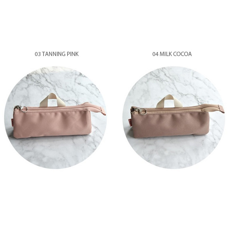 Option - Play Obje Triple Pockets Mesh fabric Zipper Pencil Case Option - Play Obje Triple Pockets Mesh fabric Zipper Pencil Case