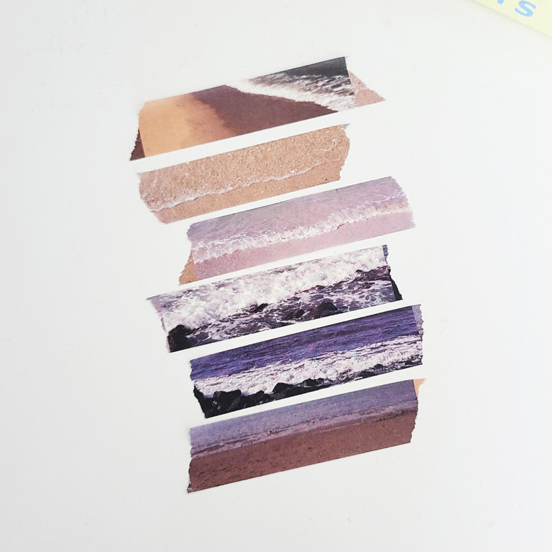 Beach Pattern Paper Masking Tape Beach Pattern Paper Masking Tape