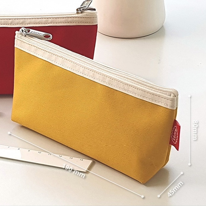 Size - Second Mansion Etudes Zipper Pencil Case Pouch