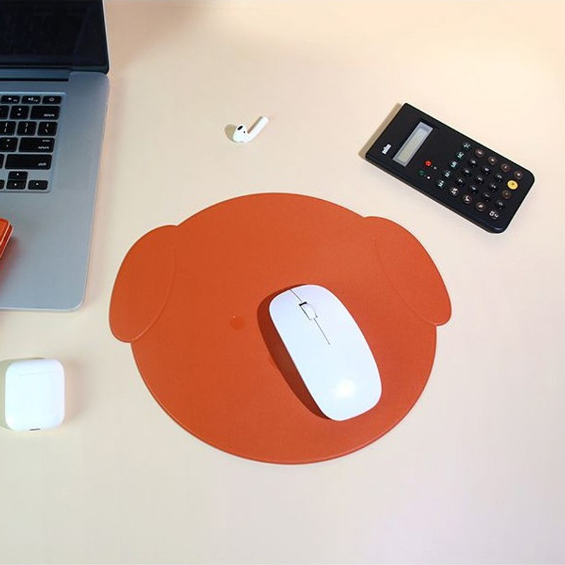 Fenice Animal Puppy PU Mouse Pad