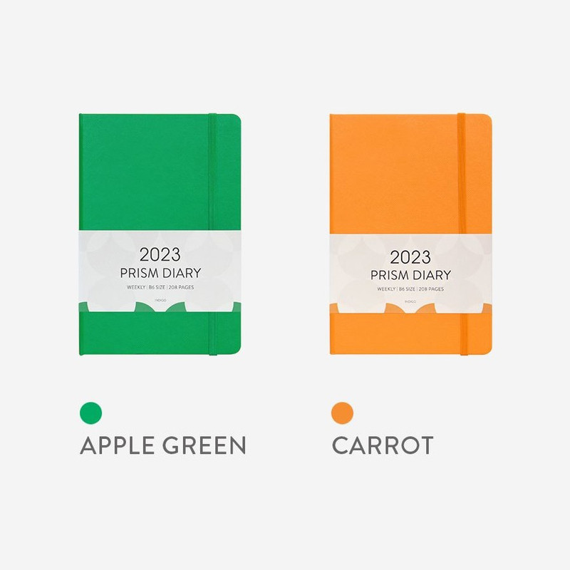 Colors - Indigo 2023 Prism B6 Dated Weekly Diary Planner