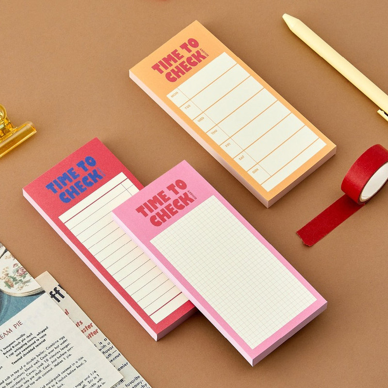 Ardium Time To Check Timetable Checklist Tracker Writing Pad Ardium Time To Check Timetable Checklist Tracker Writing Pad