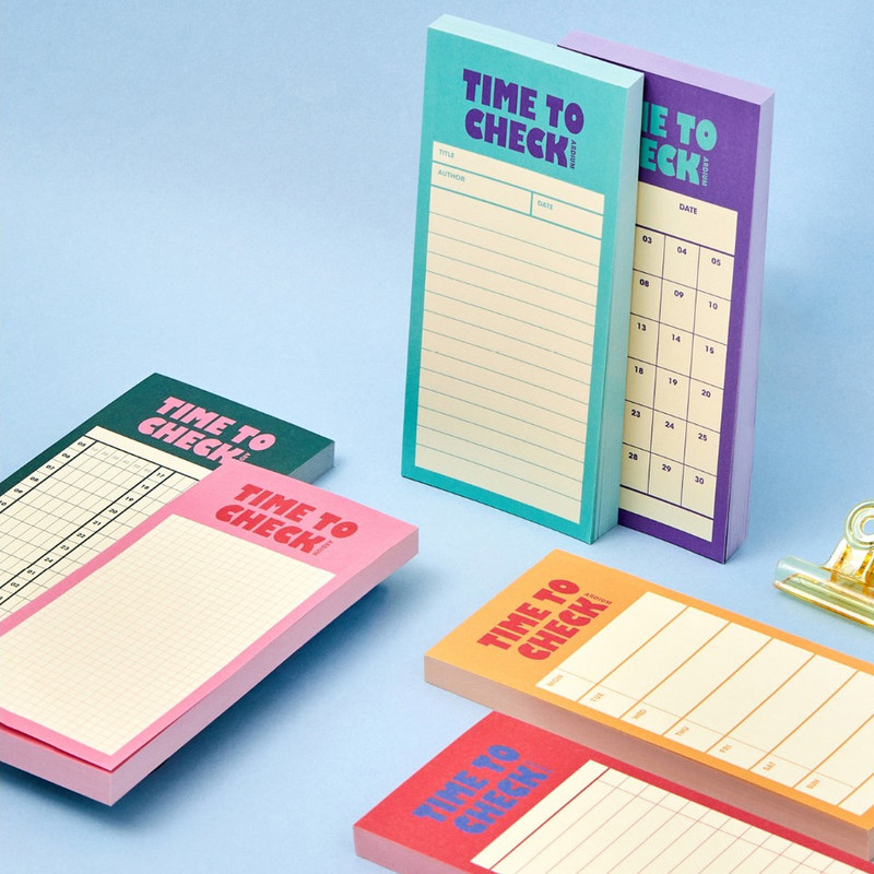 Ardium Time To Check Timetable Checklist Tracker Writing Pad Ardium Time To Check Timetable Checklist Tracker Writing Pad