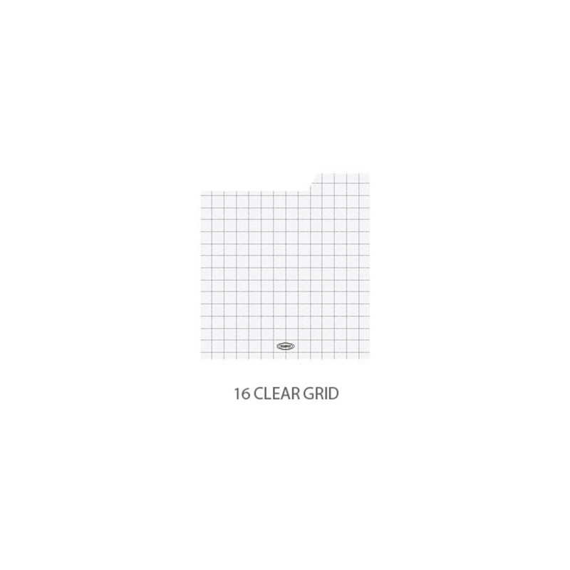 16 clear grid - Play Obje Moist Grid Medium Index Tracing Sticky Notepad 16 clear grid - Play Obje Moist Grid Medium Index Tracing Sticky Notepad