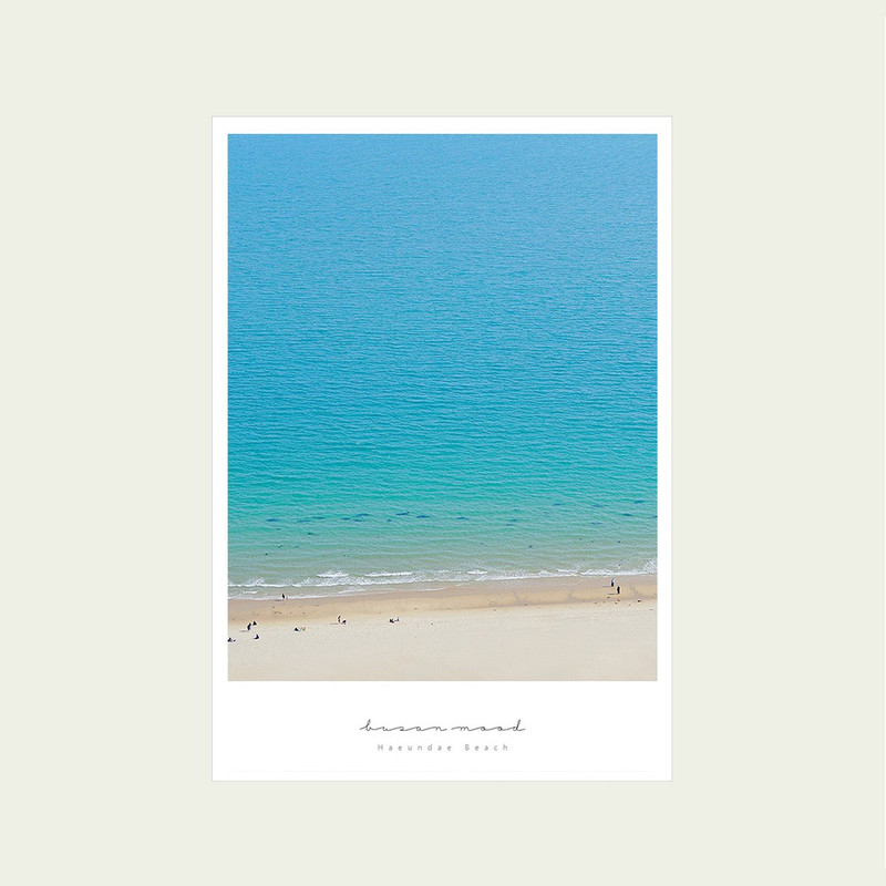 Busan City View Photo Postcard