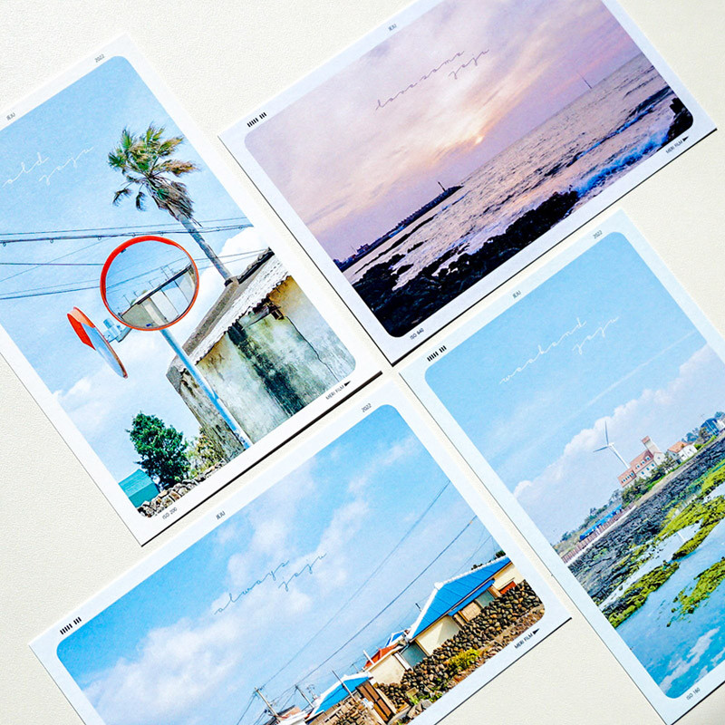 Jeju Island Vibe Photo Postcard