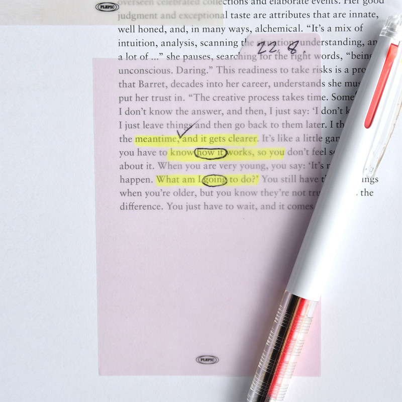 Play Obje Moist Free Large Index Tracing Sticky Notepad Play Obje Moist Free Large Index Tracing Sticky Notepad