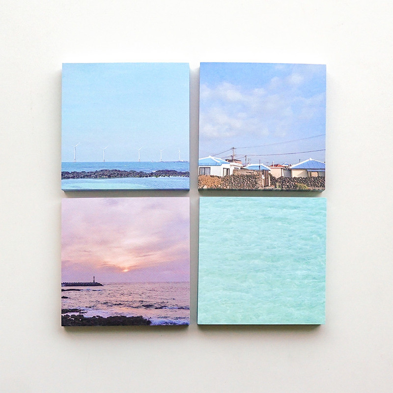 Jeju Vibe Photo Writing Notepad