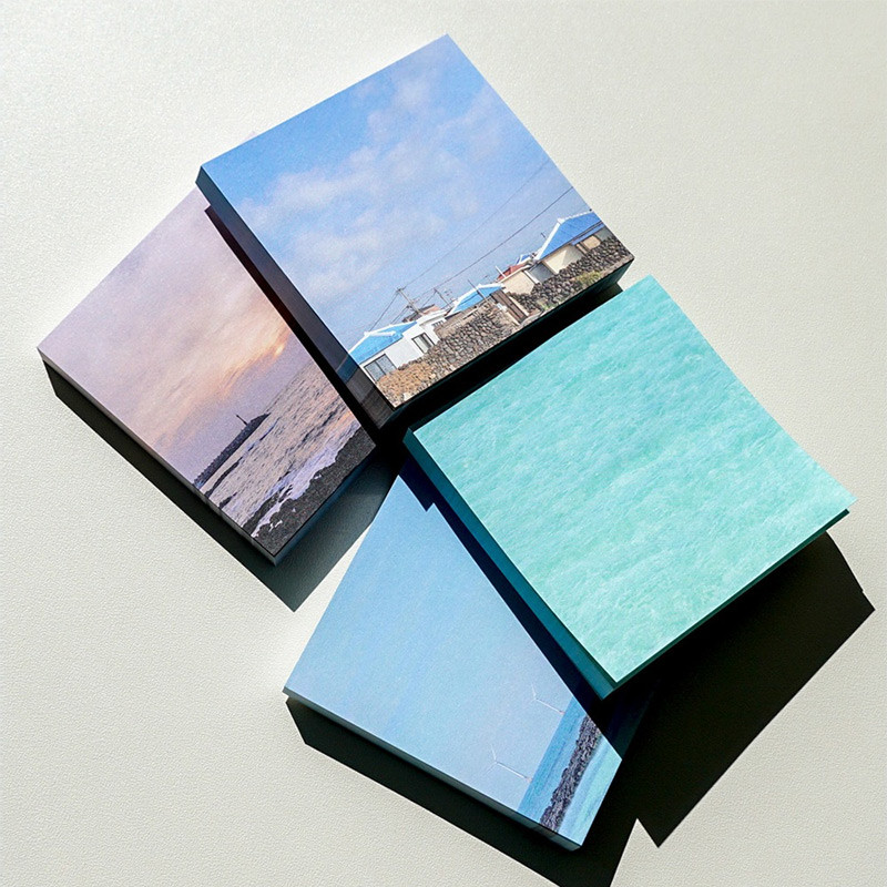 Jeju Vibe Photo Writing Notepad