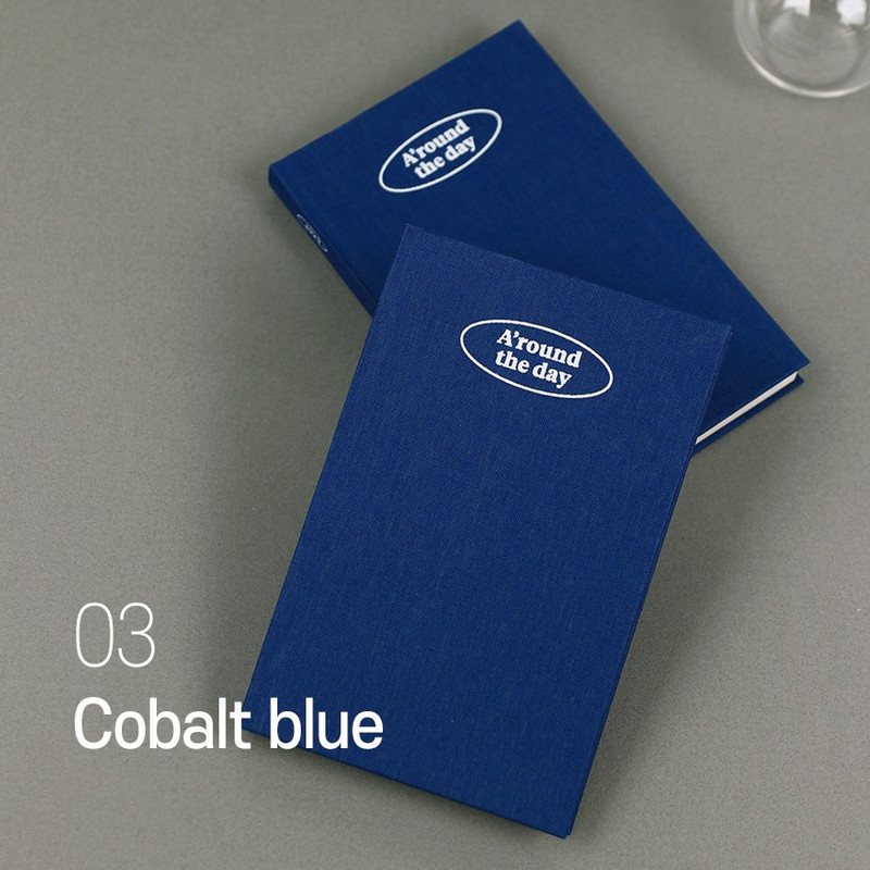 Cobalt blue - 2023 Paperian A'round The Day A6 Dated Weekly Diary Planner