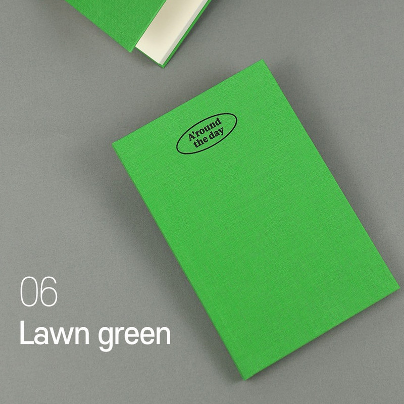 Lawn green - 2023 Paperian A'round B6 Dated Weekly Diary Planner