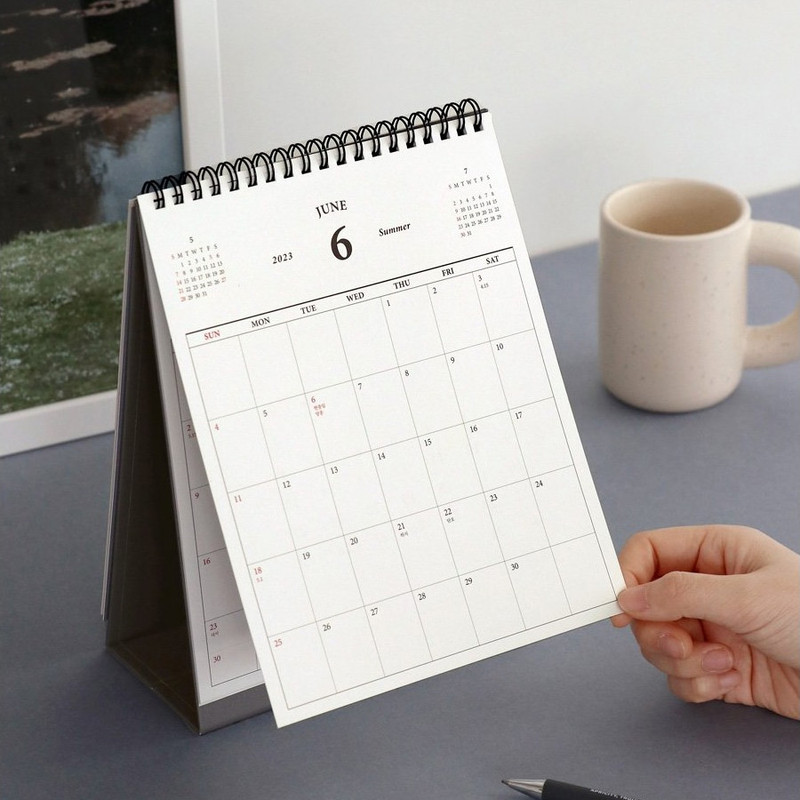 2023 Standing Flip Monthly Desk Calendar