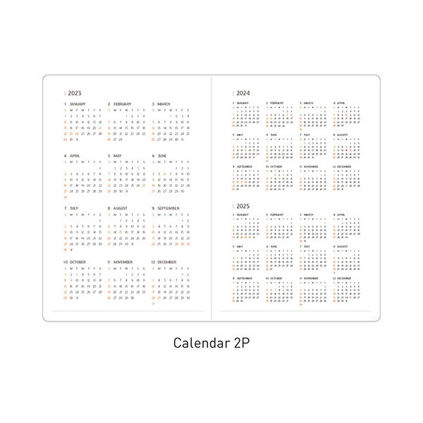Calendar - 2023 My B6 Dated Monthly Diary Planner