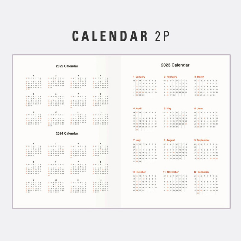 Calendar - 2023 Table Talk B6 Dated Monthly Planner Calendar - 2023 Table Talk B6 Dated Monthly Planner