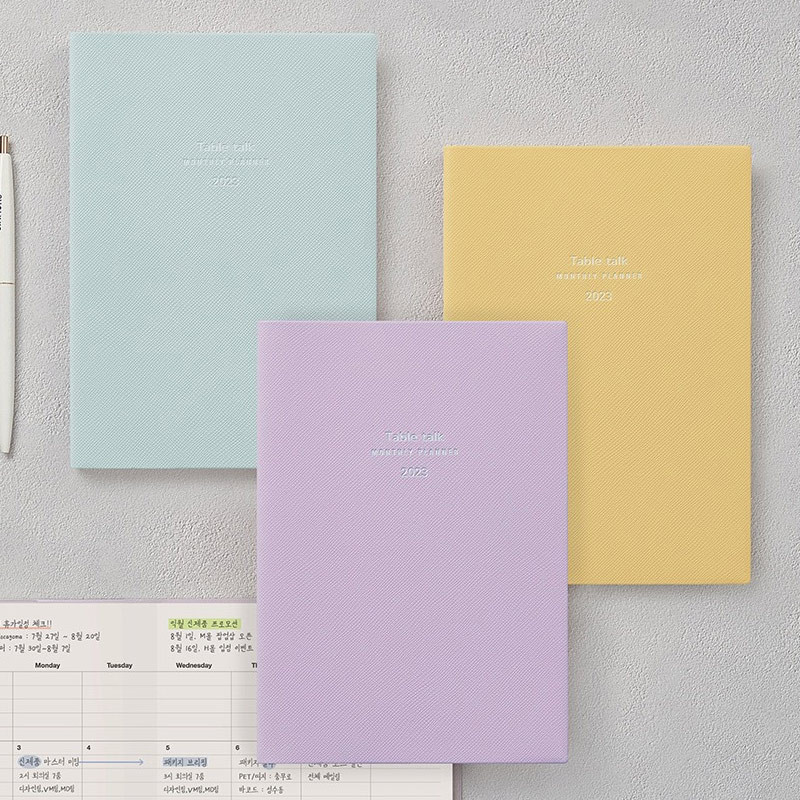 2023 Table Talk B6 Dated Monthly Planner 2023 Table Talk B6 Dated Monthly Planner