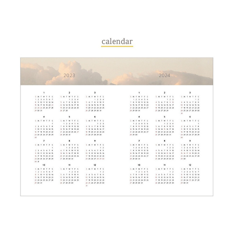 Calendar - 2023 Wish A5 Dated Weekly Planner Diary