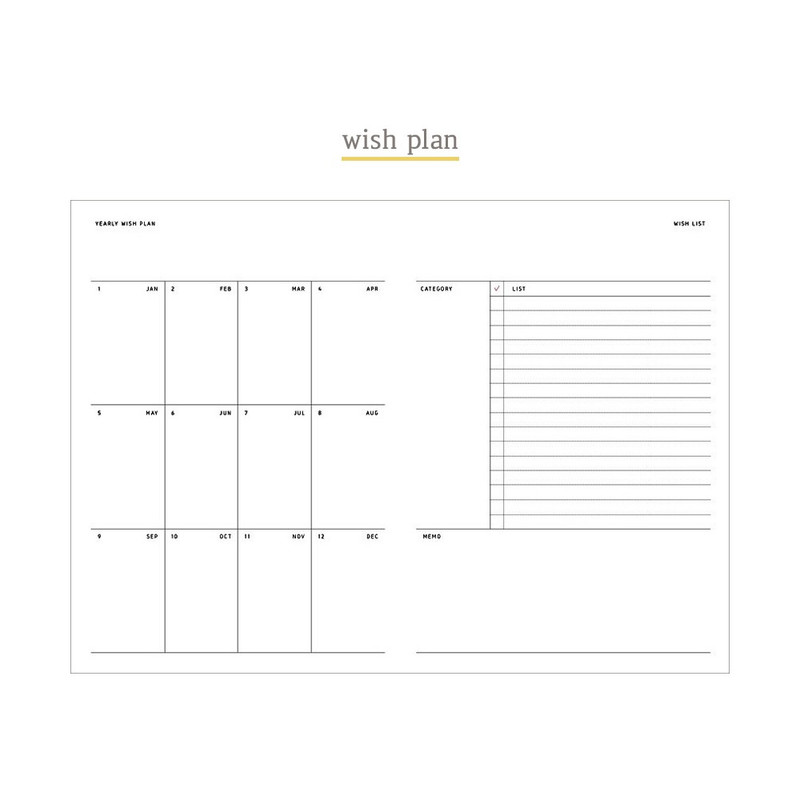 Wish plan - 2023 Wish A5 Dated Weekly Planner Diary