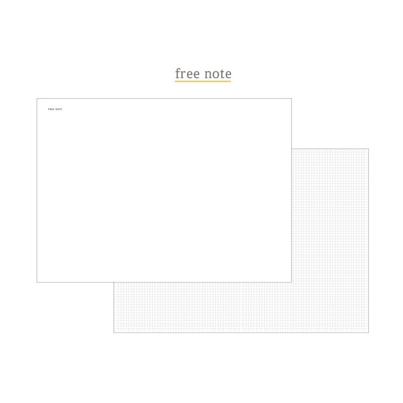 Free note - 2023 Wish A5 Dated Weekly Planner Diary