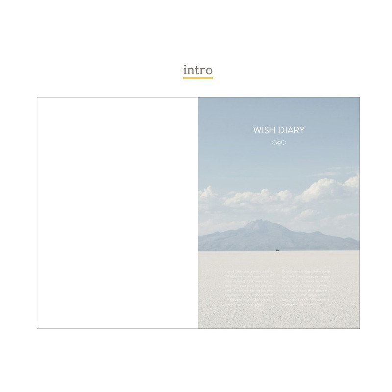 Intro - 2023 Wish A5 Dated Weekly Planner Diary