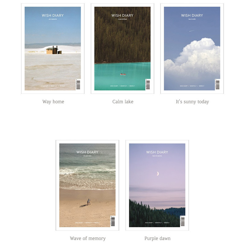 2023 Wish A5 Dated Weekly Planner Diary