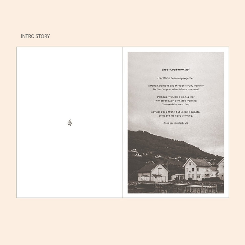 Intro story - 2023 Slow Life B6 Dated Weekly Planner