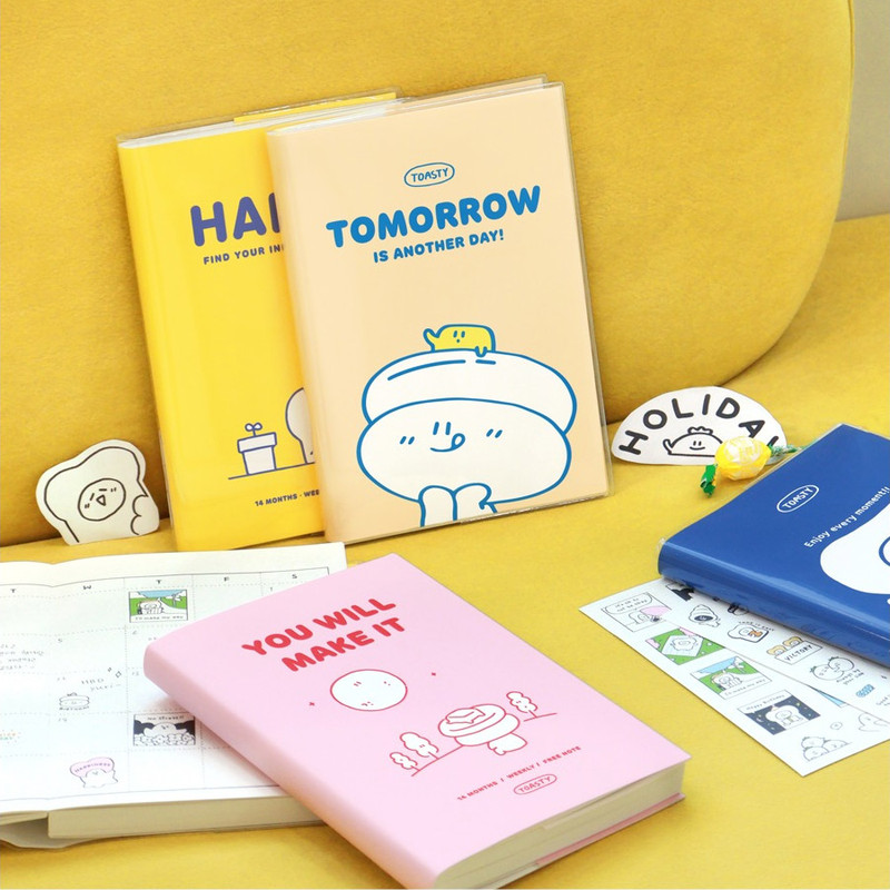 2023 Toasty B6 Undated Weekly Diary Planner