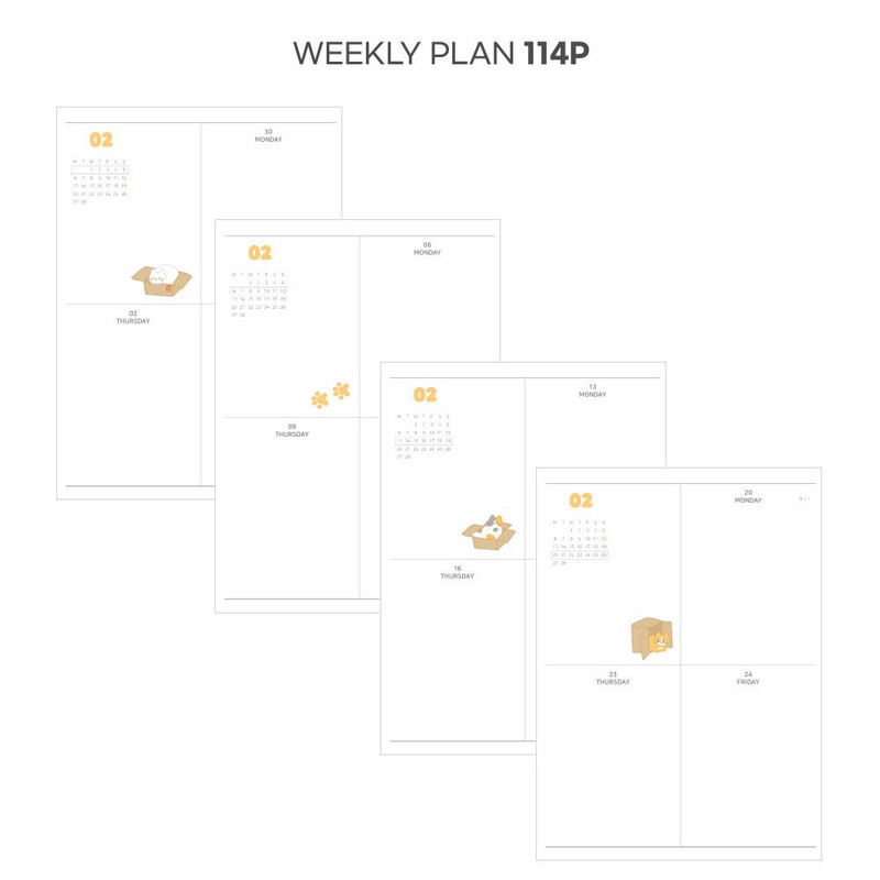 Weekly plan - 2023 Les Beaux Jours Pocket Dated Weekly Planner