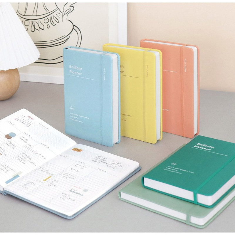 2023 Brilliant Dated Daily Diary Planner
