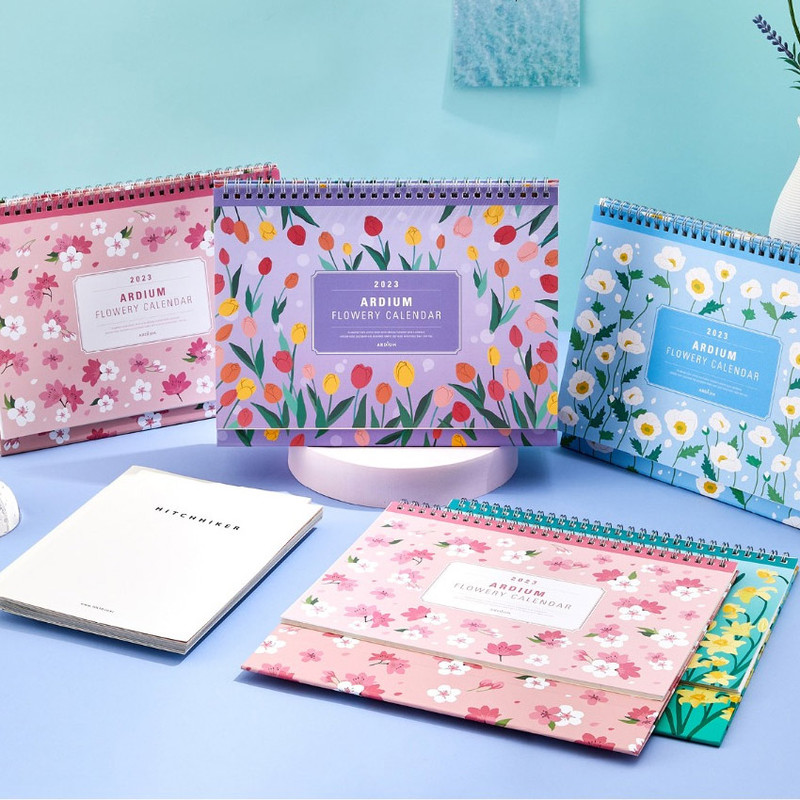 2023 Flowery Standing Flip Monthly Desk Calendar 2023 Flowery Standing Flip Monthly Desk Calendar