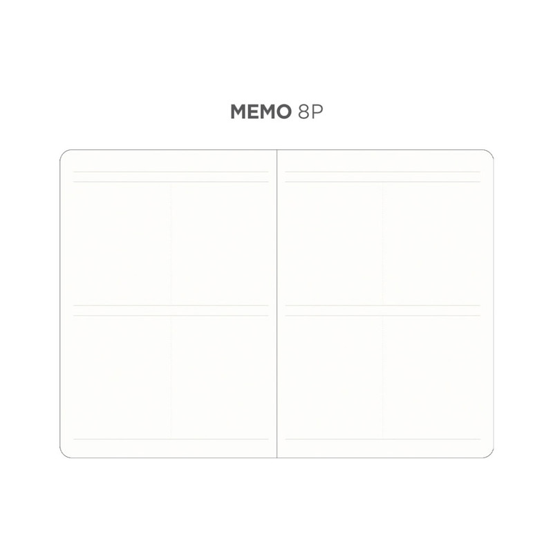 Memo - 2023 Dot Your Day Dated Weekly Diary Planner